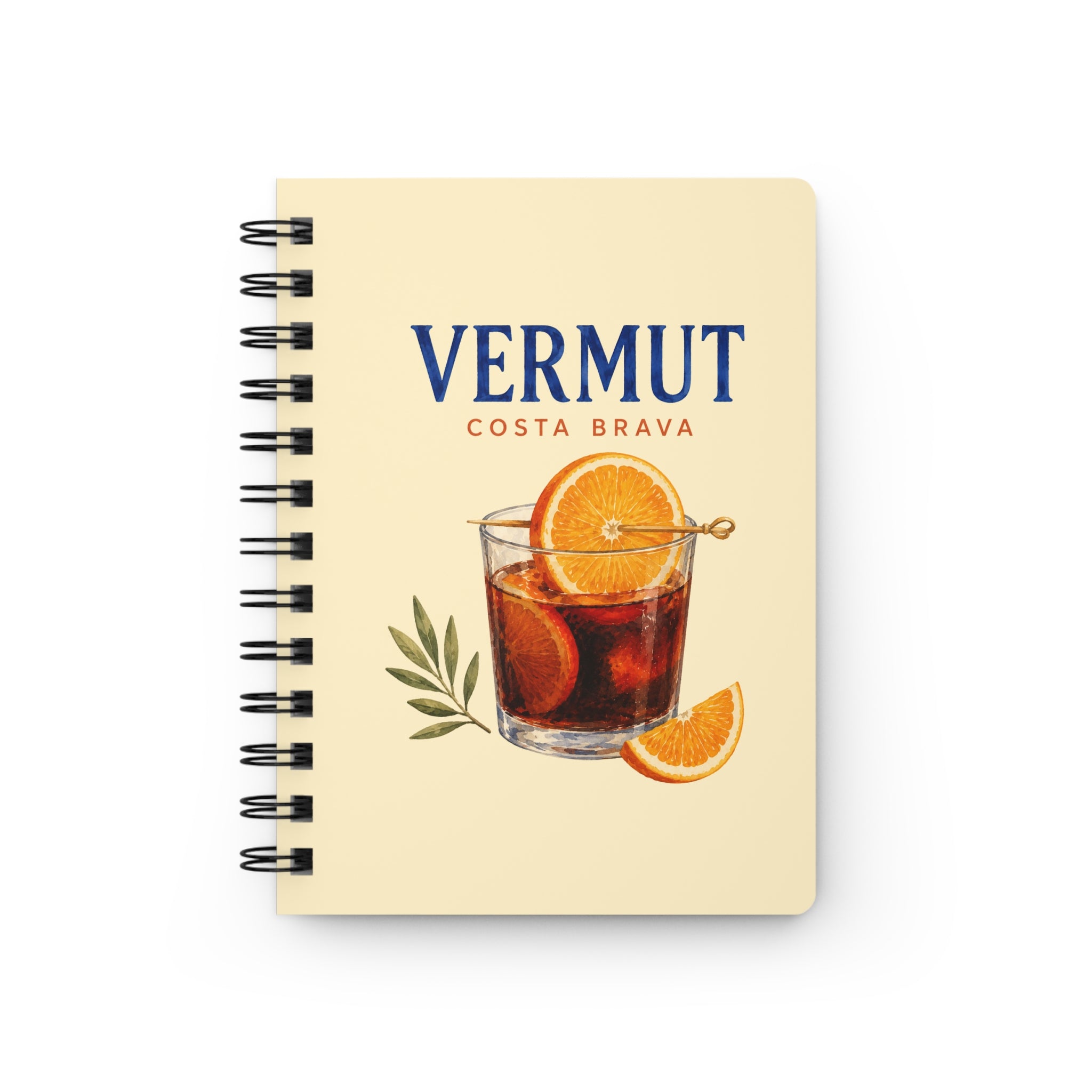 Cocktail Costa Brava Spain Notebook