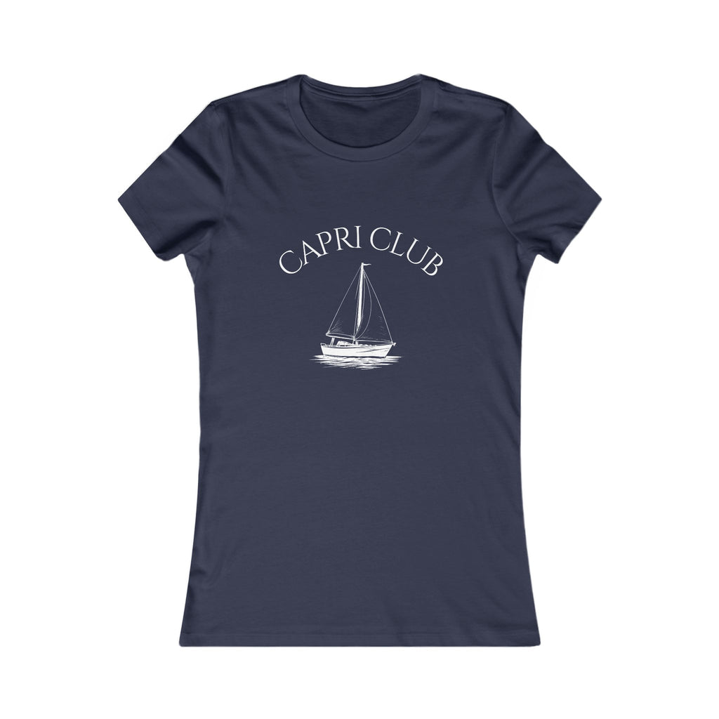 Capri Club Sailboat Travel Shirt