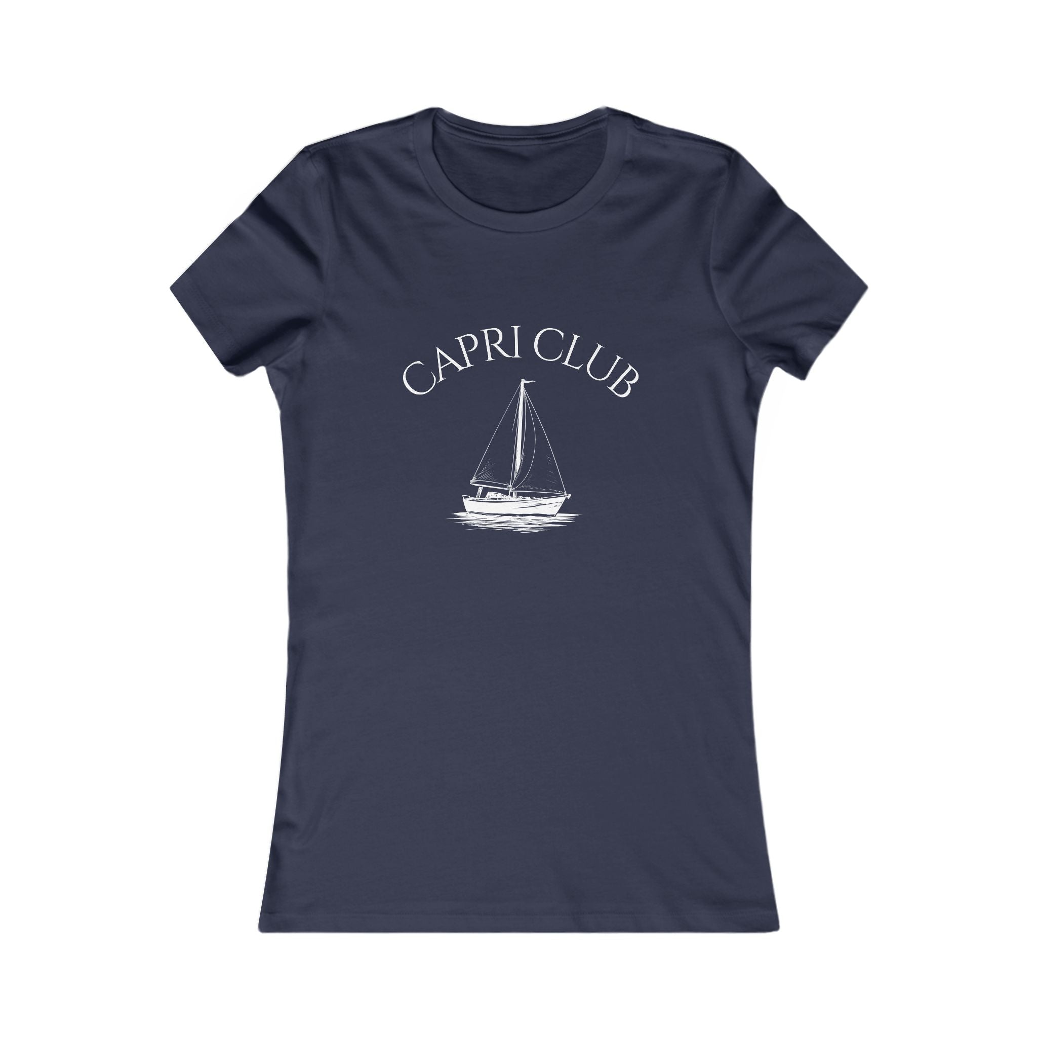 Capri Club Sailboat Travel Shirt