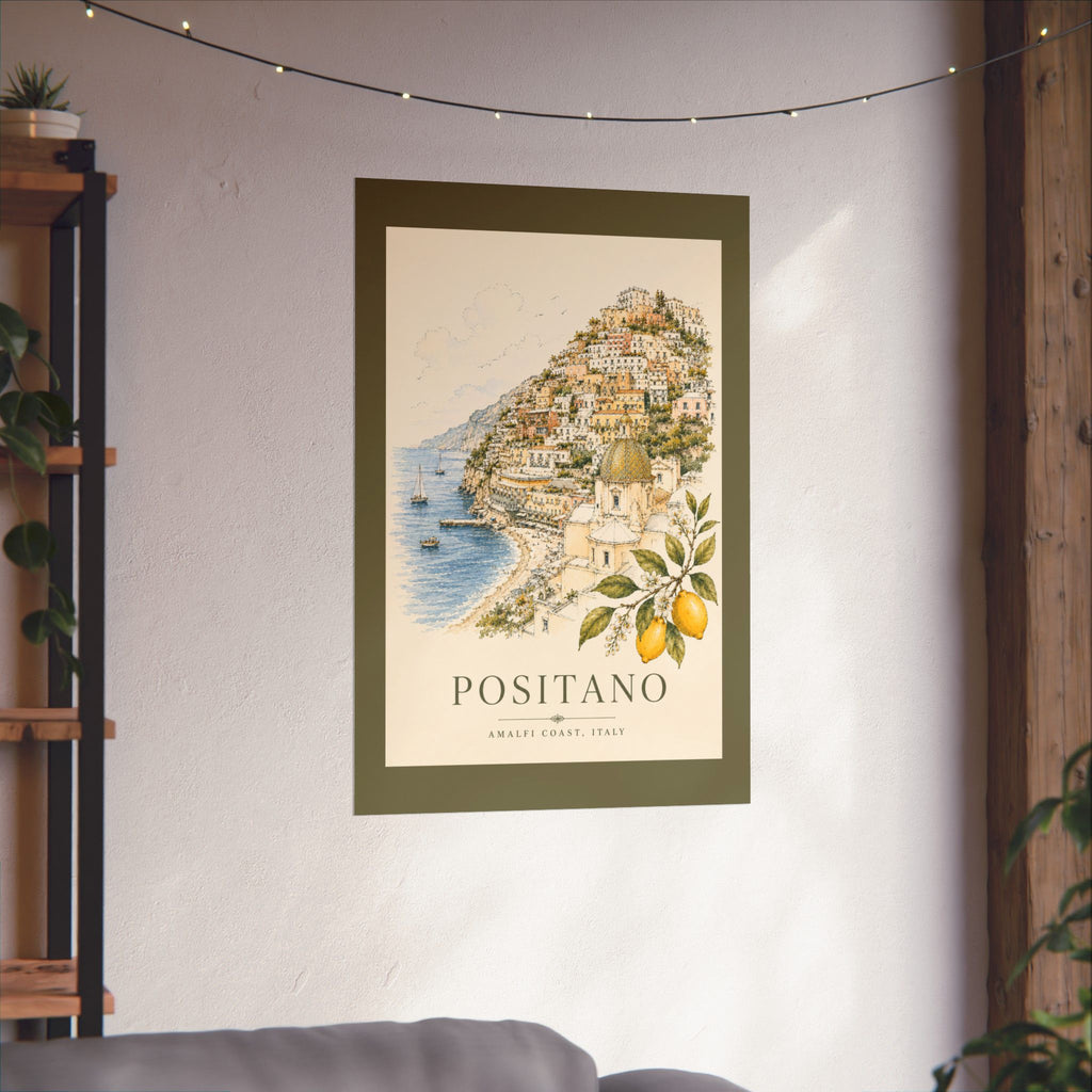 Positano Vintage Wall Art