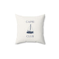 Capri Club Nautical Striped Pillow
