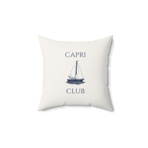 Capri Club Nautical Striped Pillow