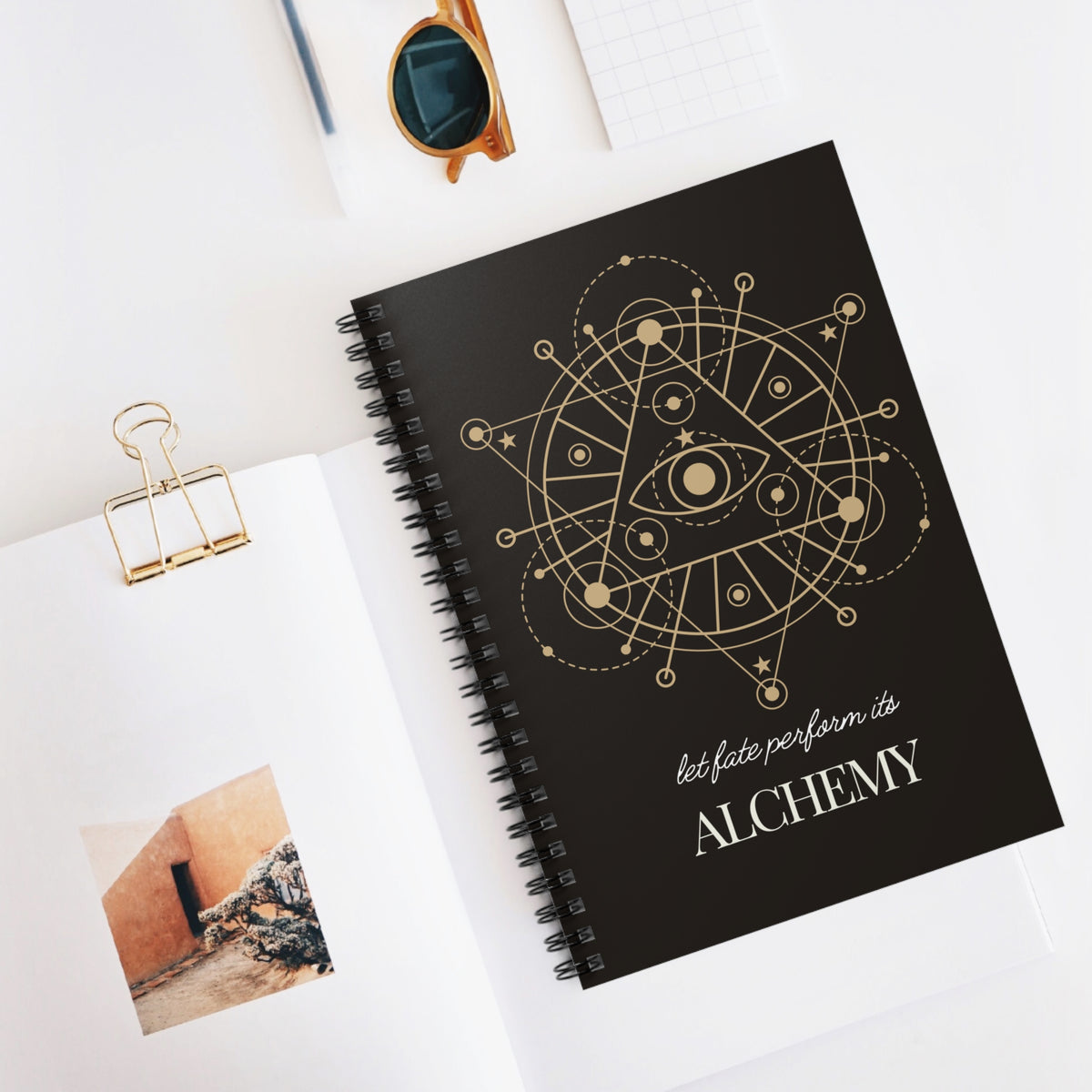 Alchemy Celestial Spiral Notebook