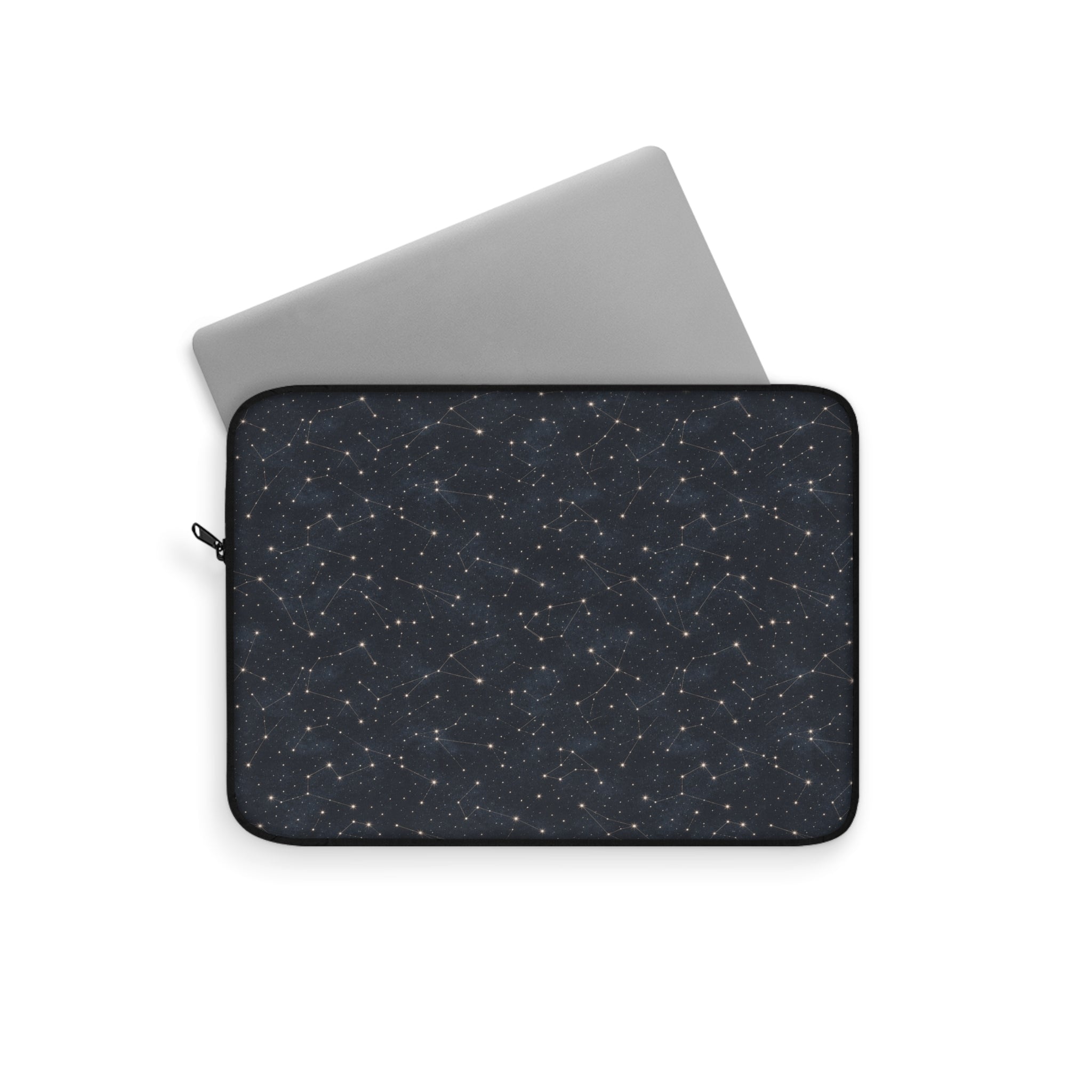 Starry Night Laptop Sleeve: Dark Constellation Pattern Protective Case