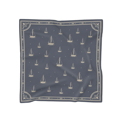 Capri Sailboat Washable Travel Scarf