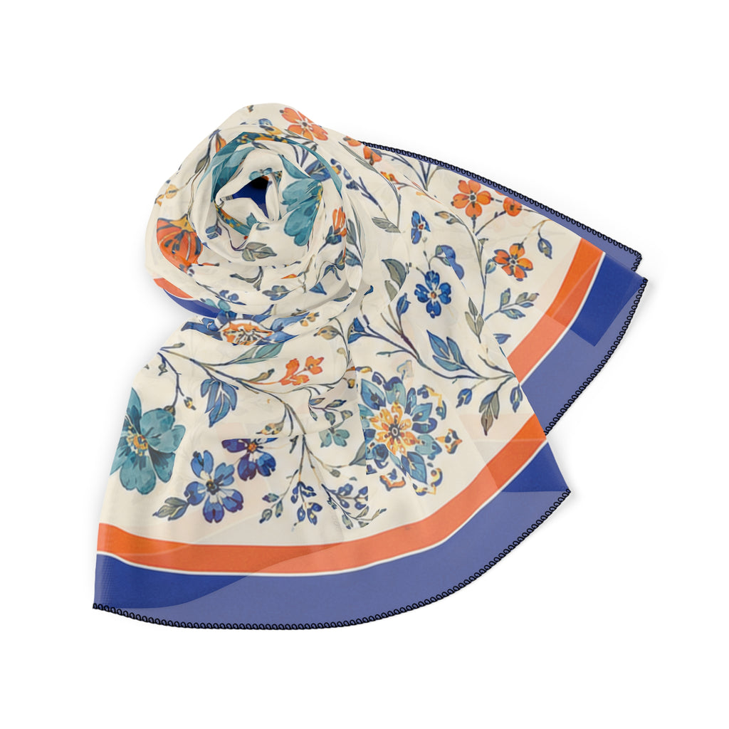 Costa Brava Floral Lightweight Washable Scarf