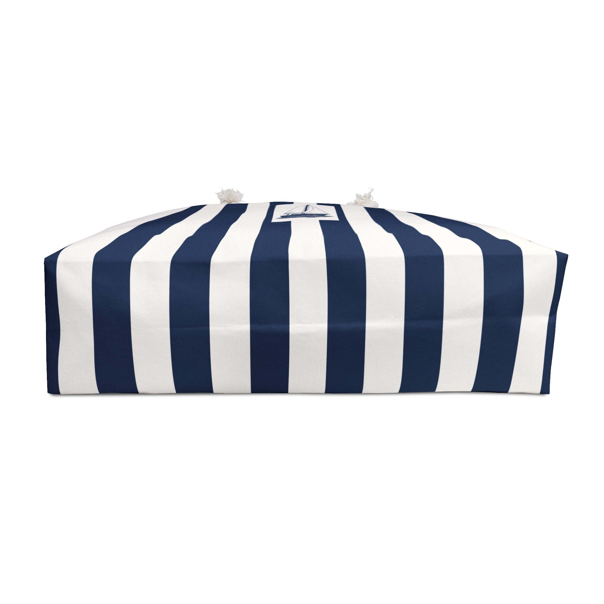 Nautical Sailboat Stripes Capri Club Weekender Bag