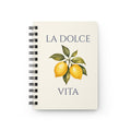 La Dolce Vita Lemon Italian Notebook