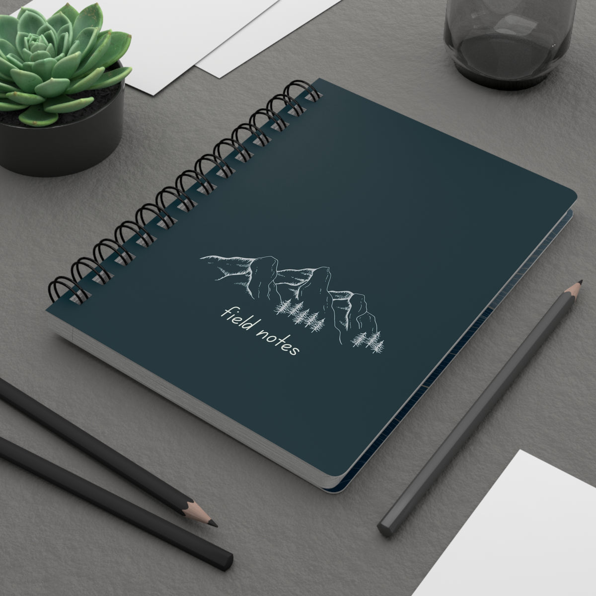 Mountain Sketch Field Notes Journal