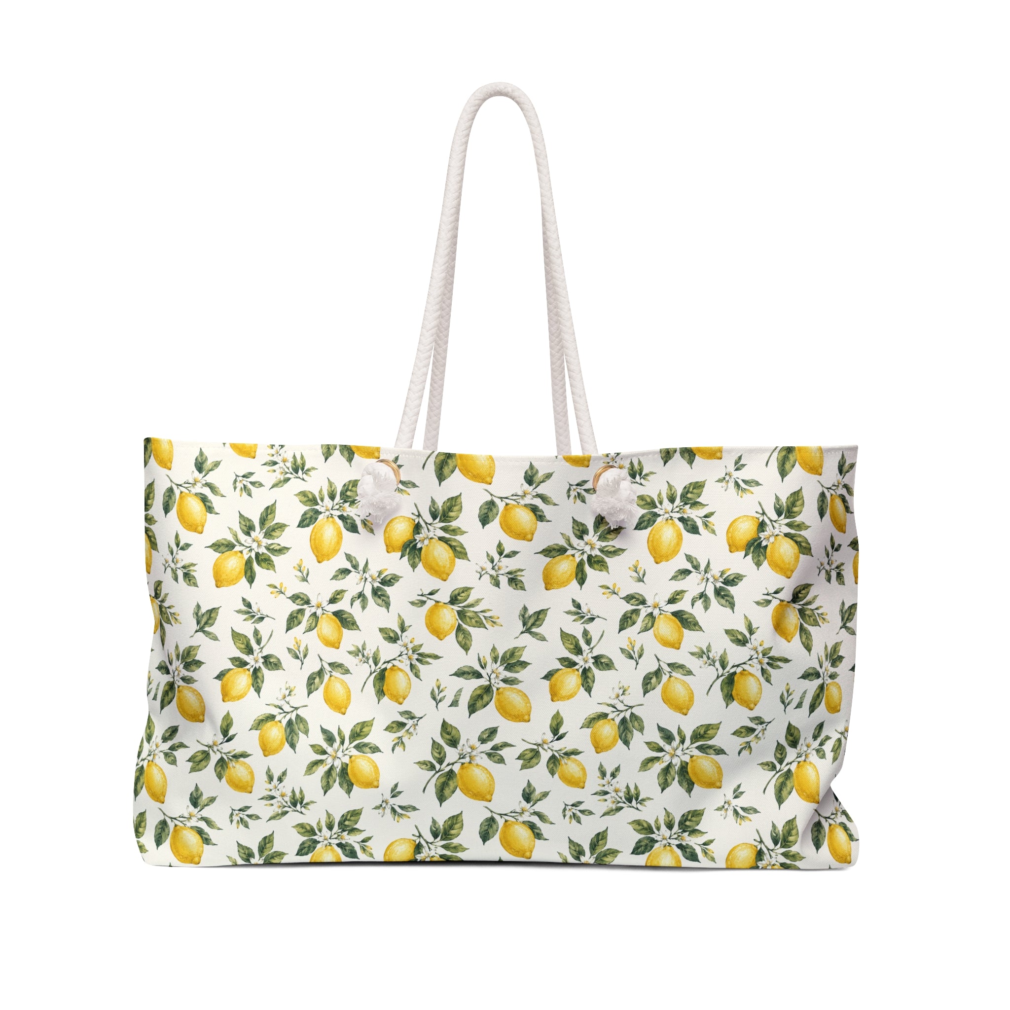 Positano Lemon Weekender Tote Bag