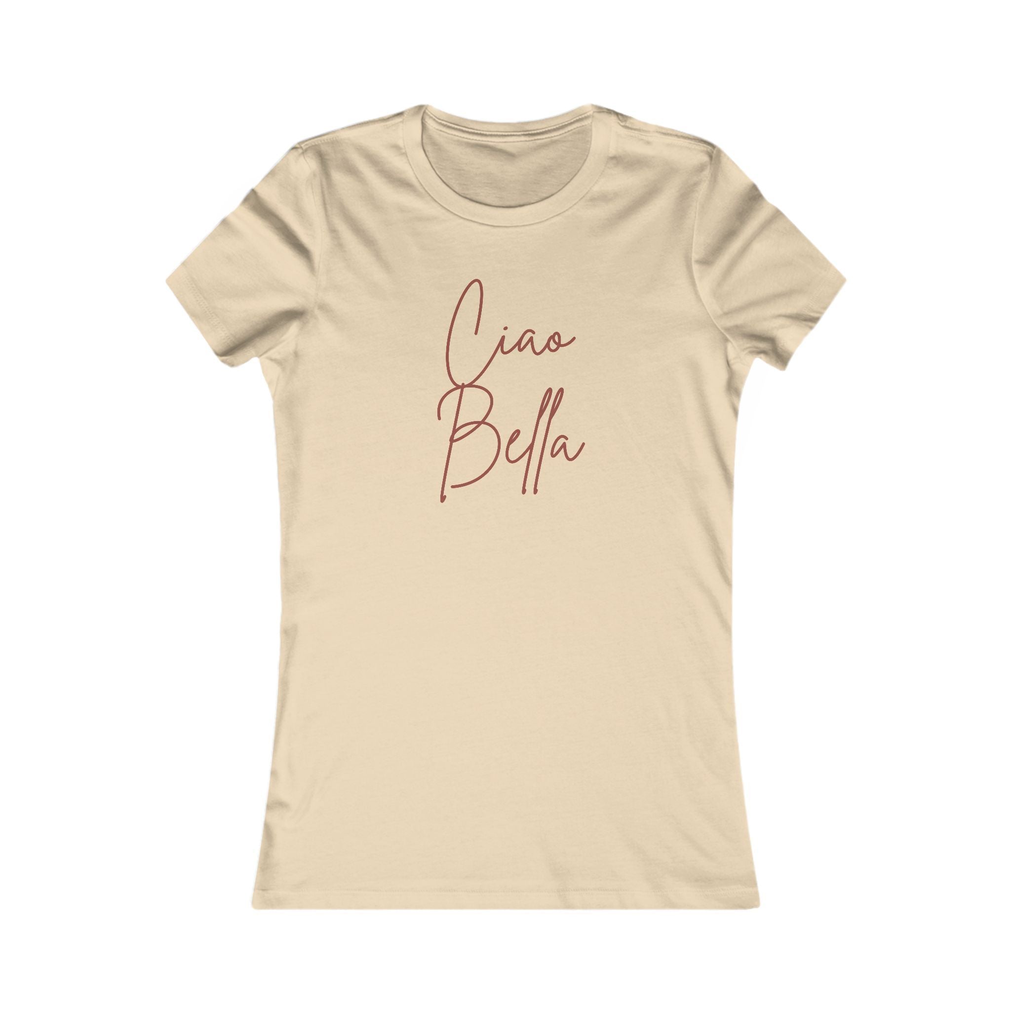 "Ciao Bella" Script Italian Luxury Tee
