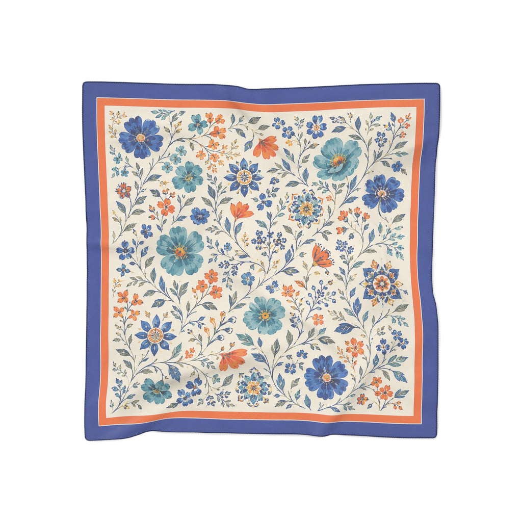 Costa Brava Floral Lightweight Washable Scarf