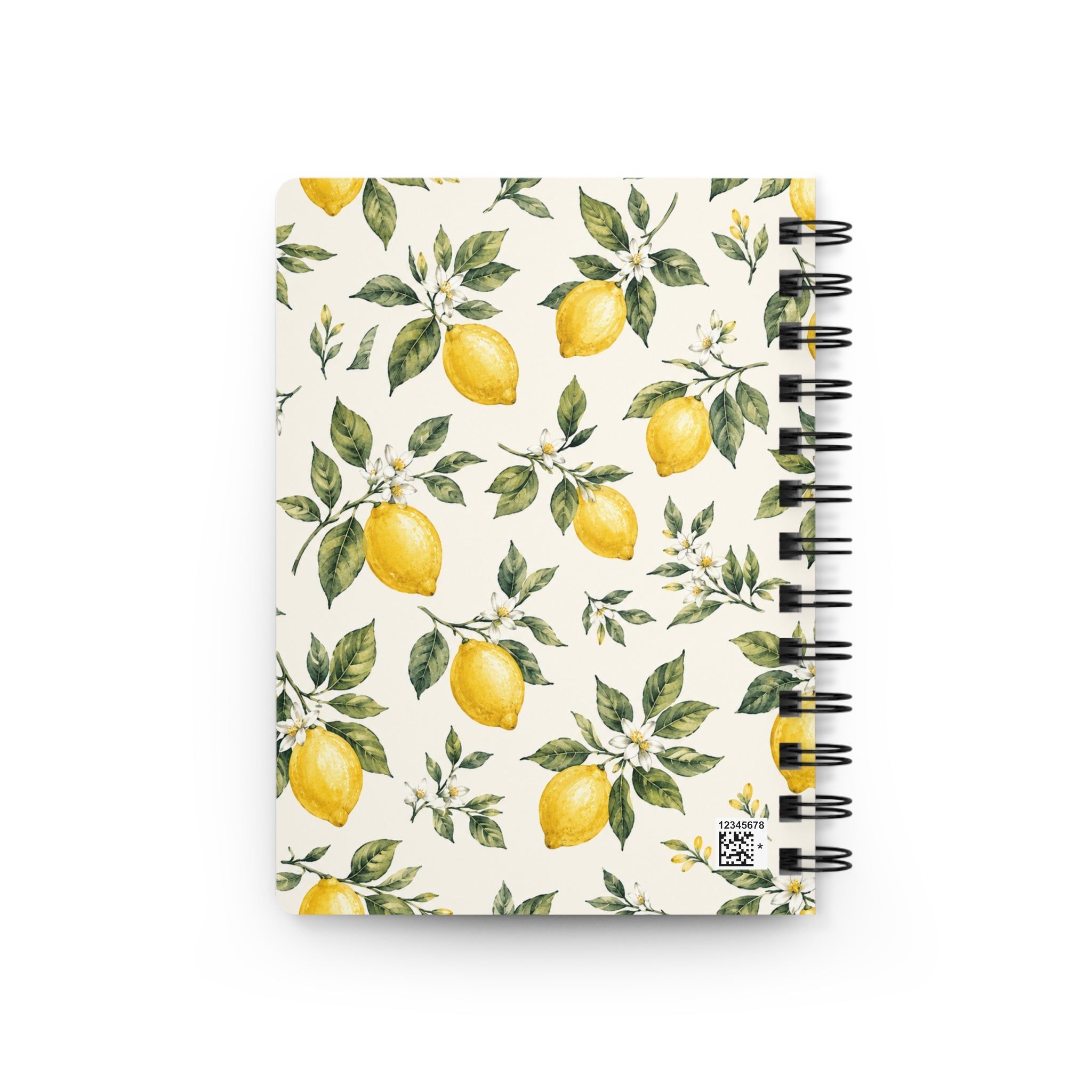 Positano Lemon Print Travel Journal