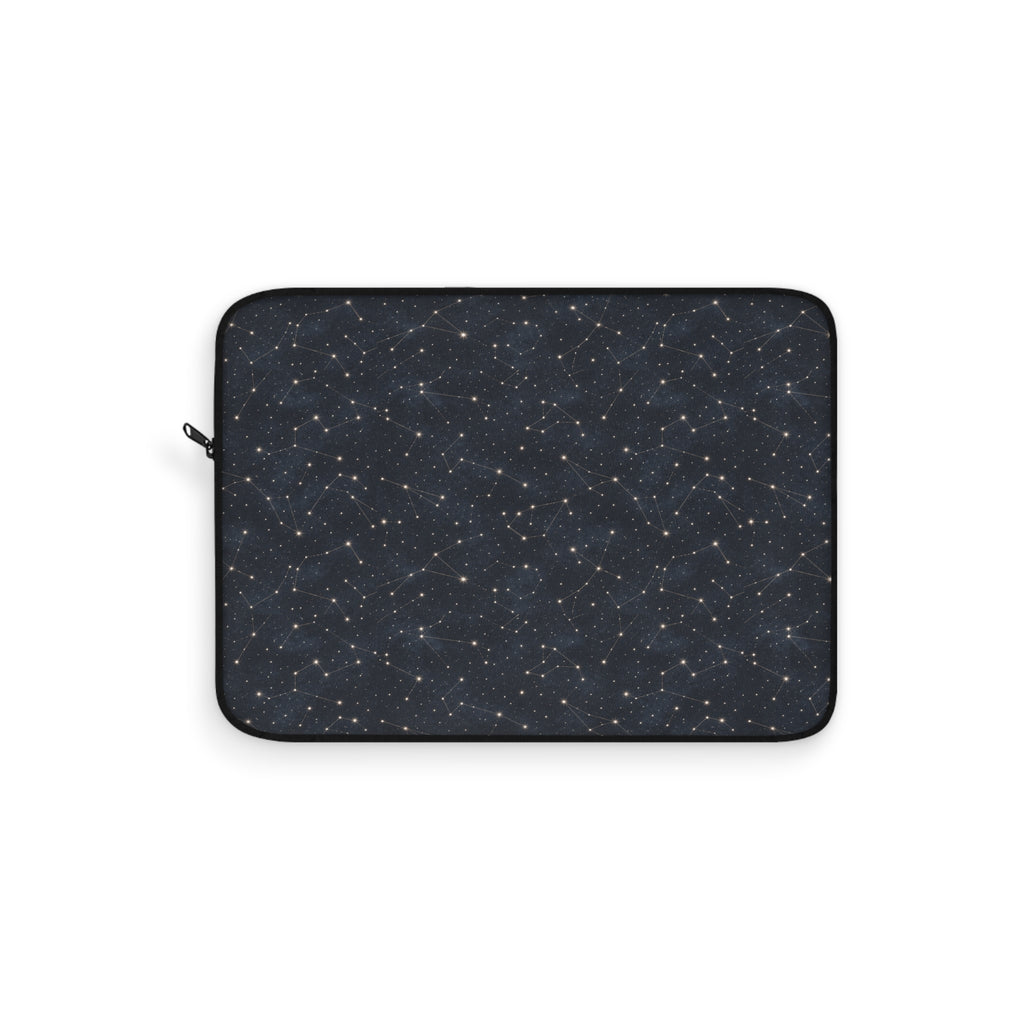 Starry Night Laptop Sleeve: Dark Constellation Pattern Protective Case