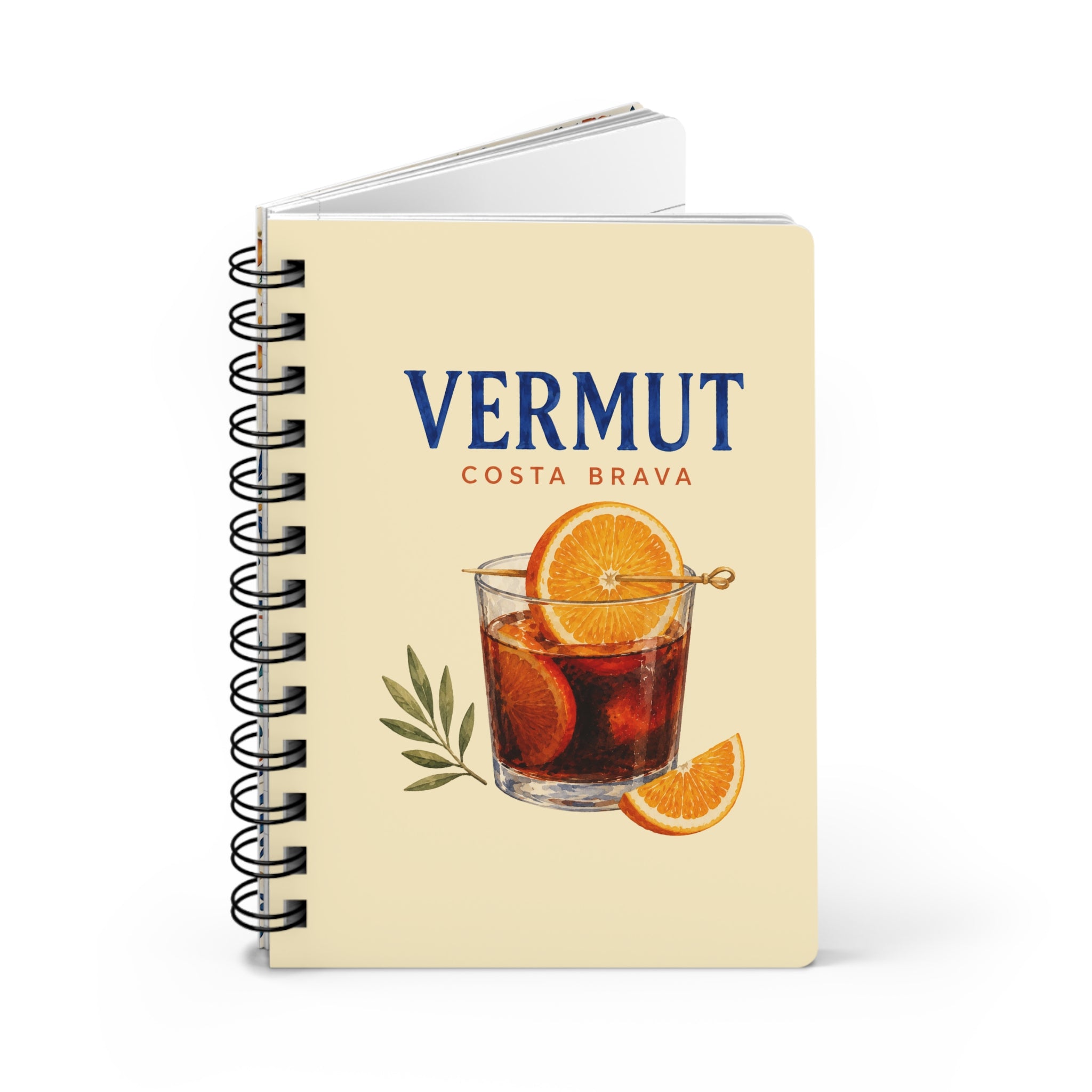 Cocktail Costa Brava Spain Notebook