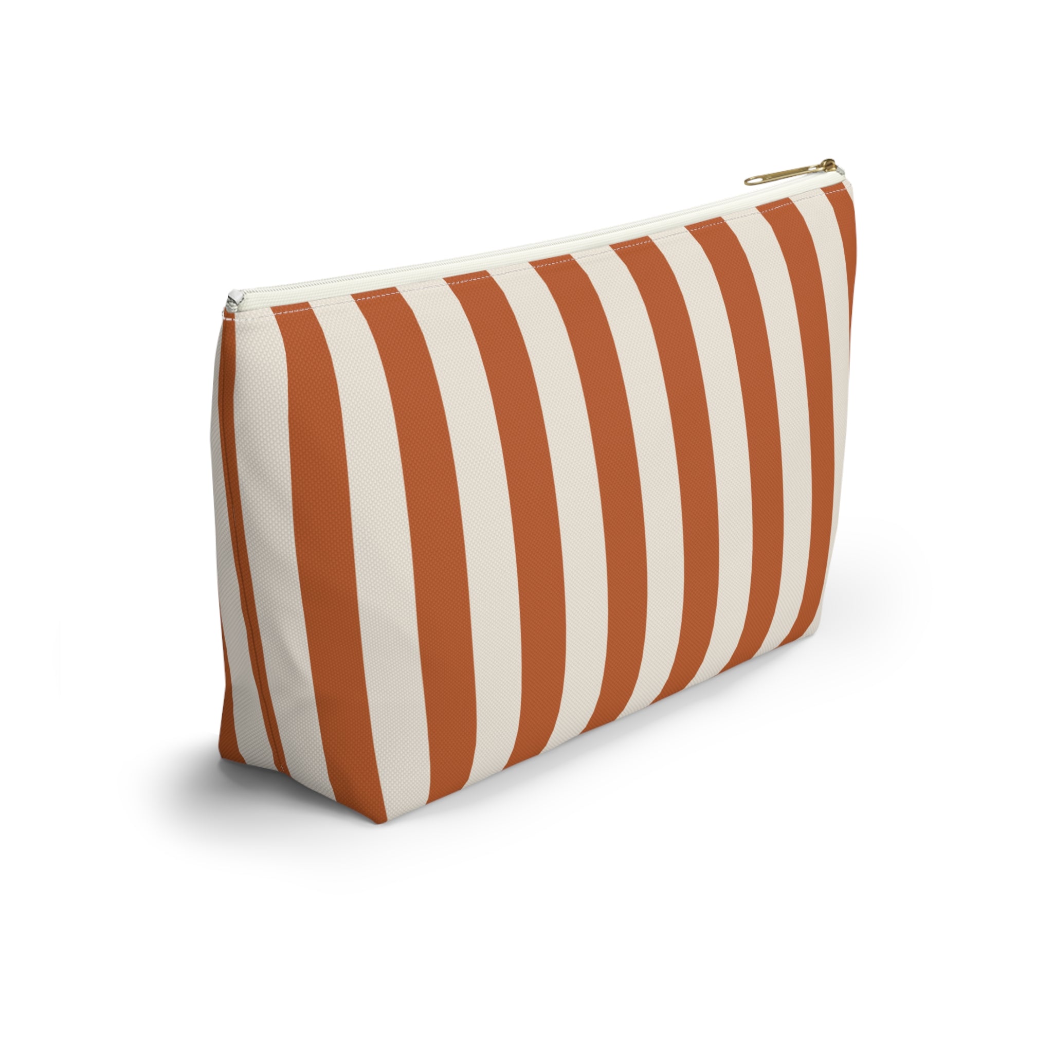 Soleil Striped Cosmetic Travel Pouch - French Riviera
