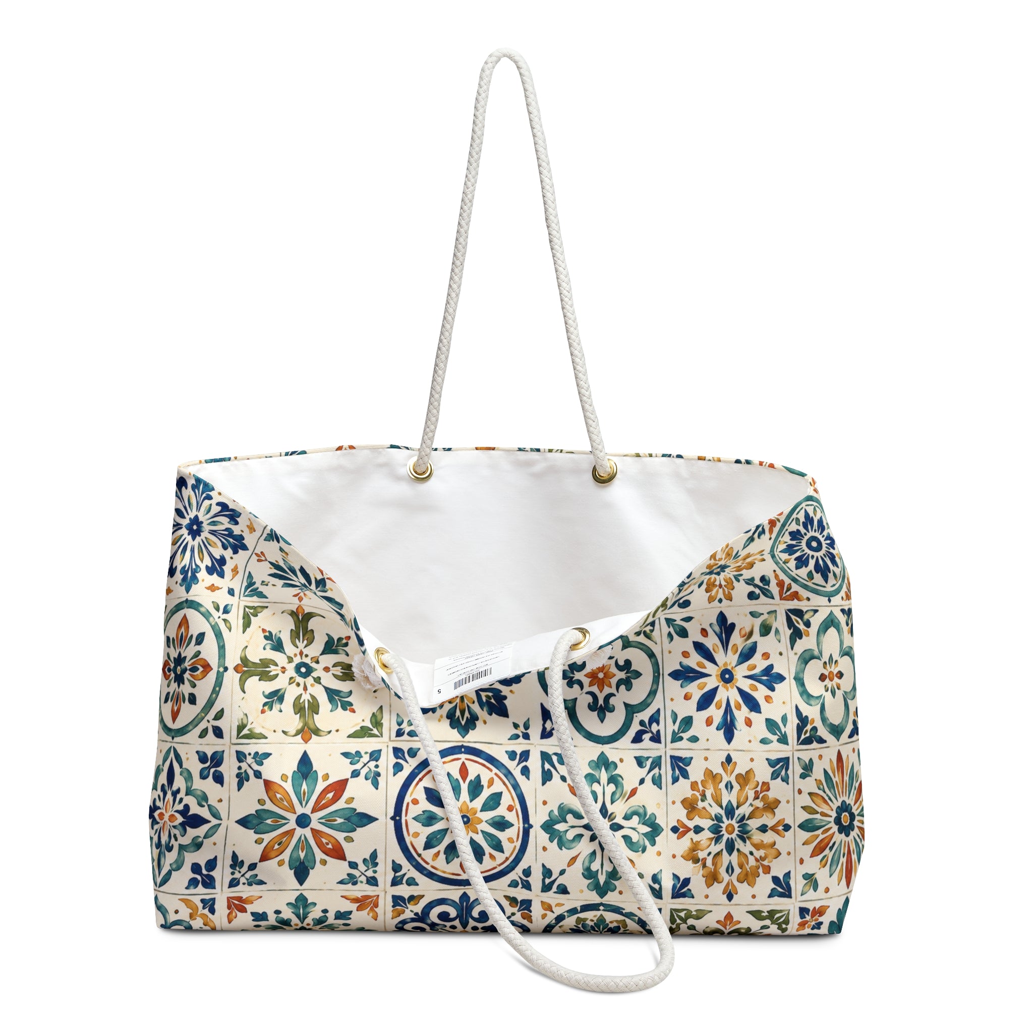 Costa Brava Boho Tile Weekender Bag