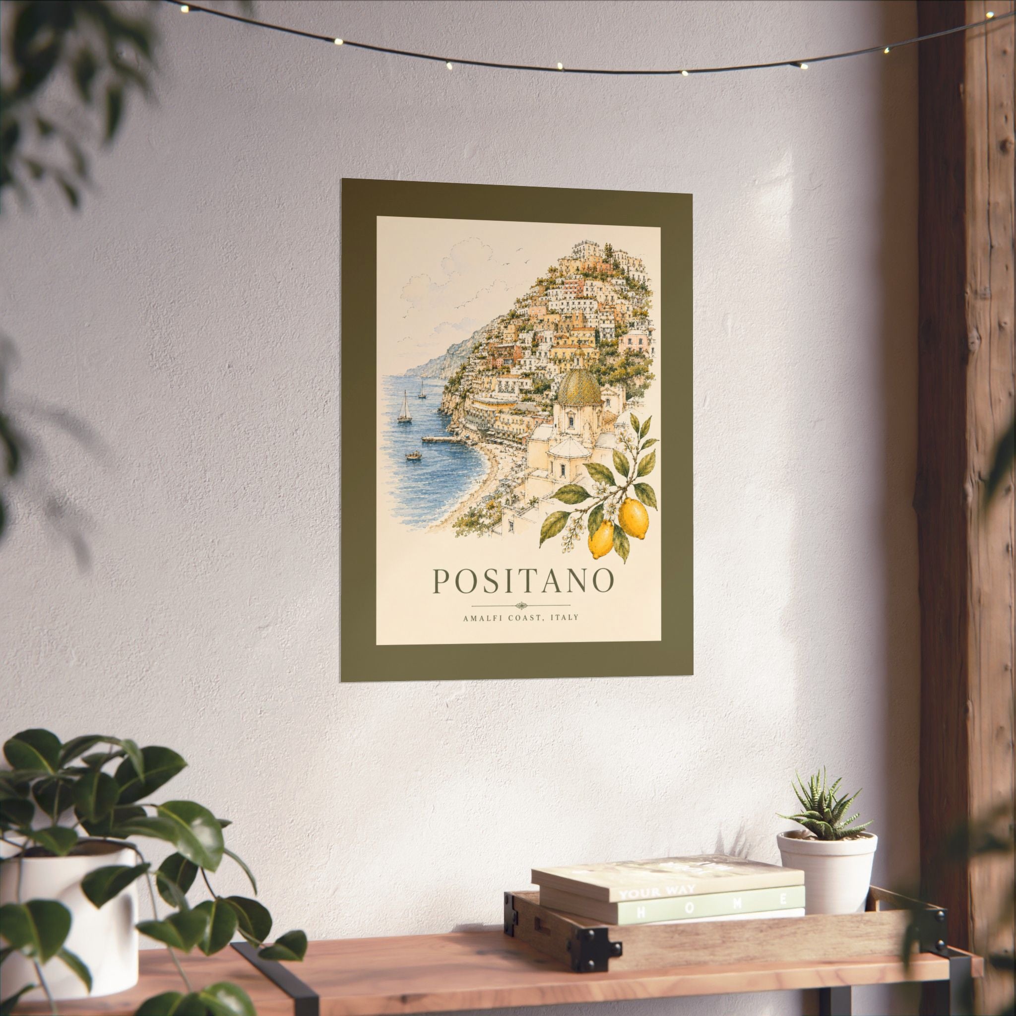 Positano Vintage Wall Art