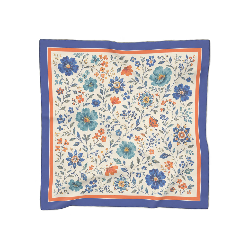 Costa Brava Floral Lightweight Washable Scarf