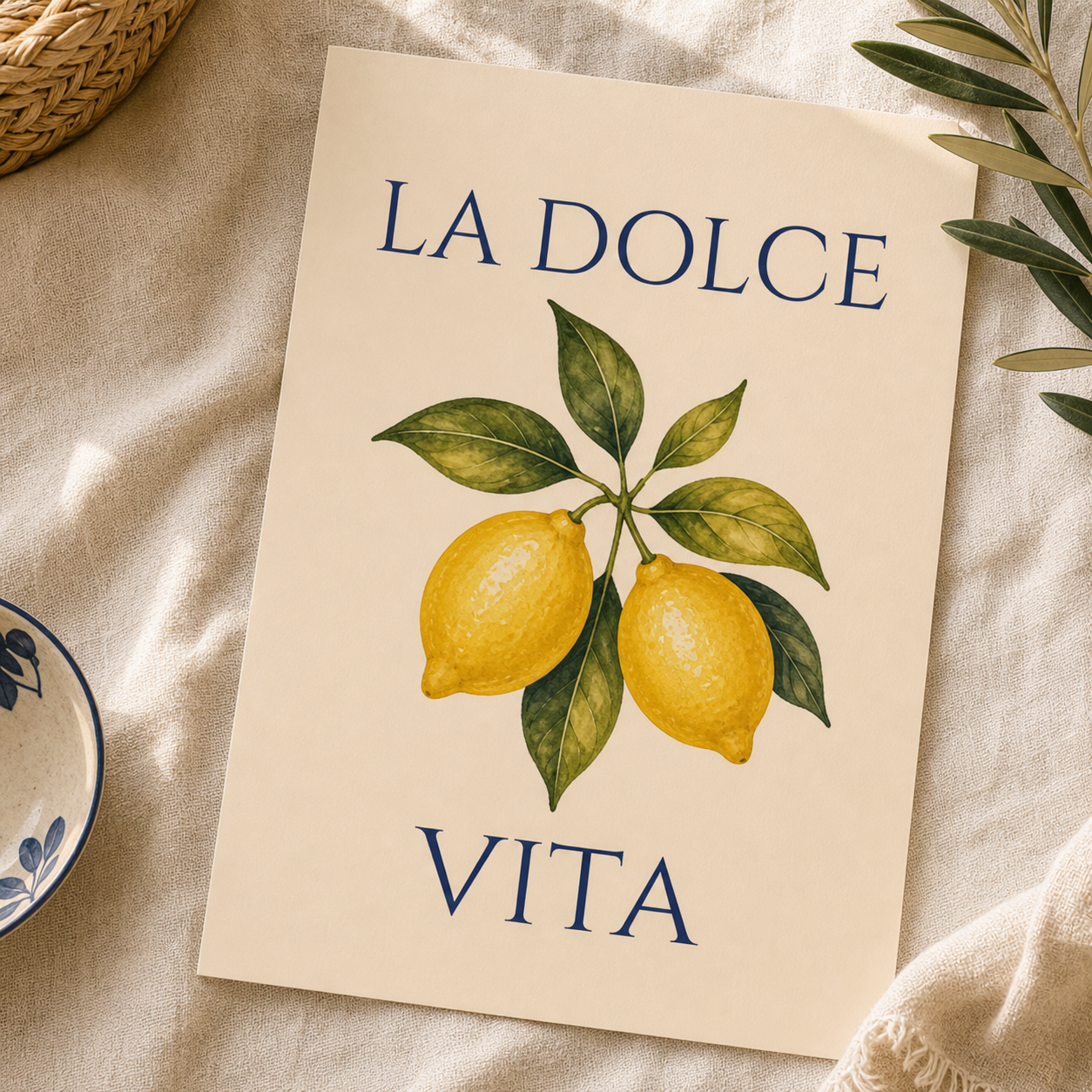 La Dolce Vita Wall Print