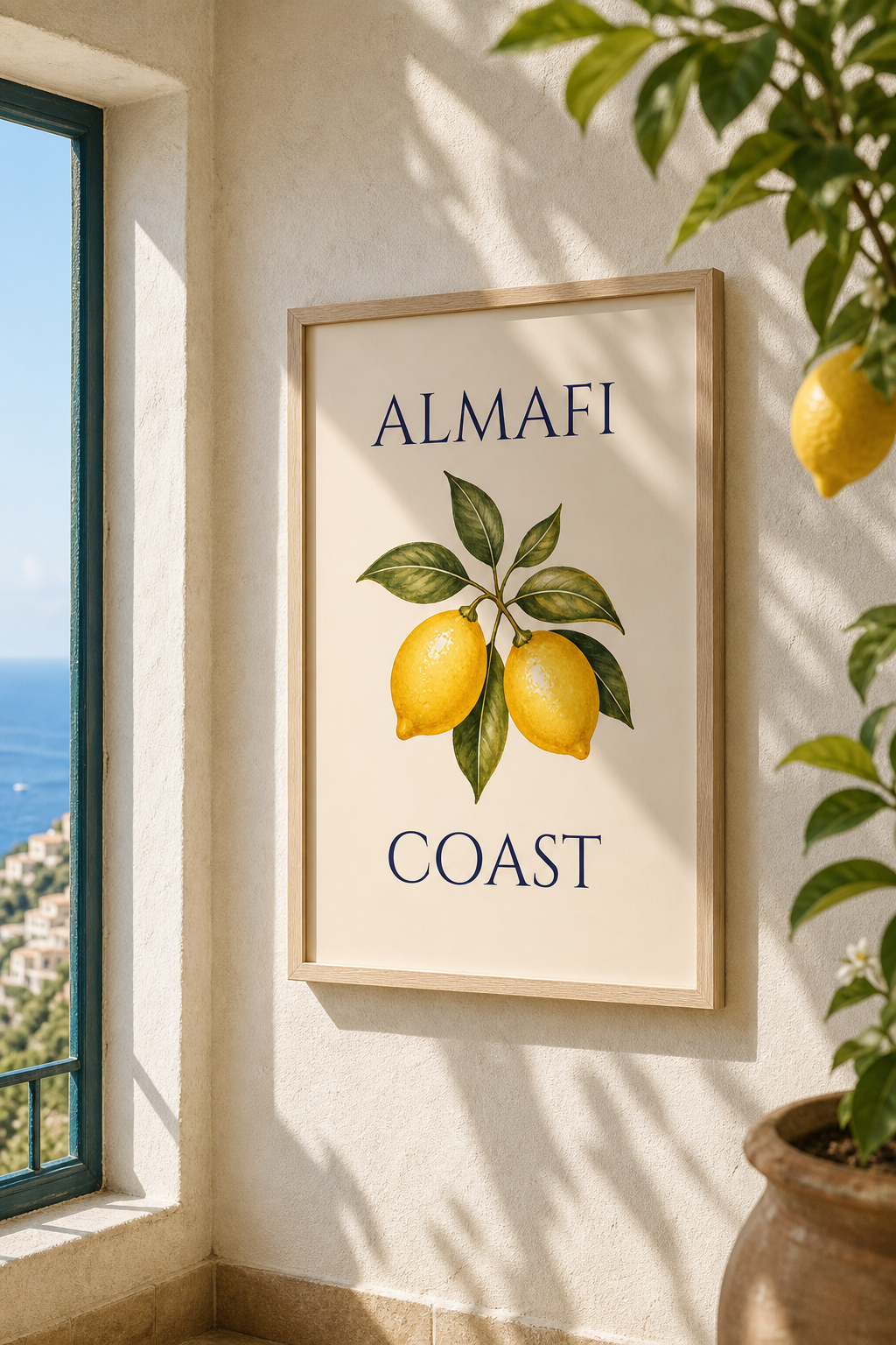 Amalfi Coast Wall Print