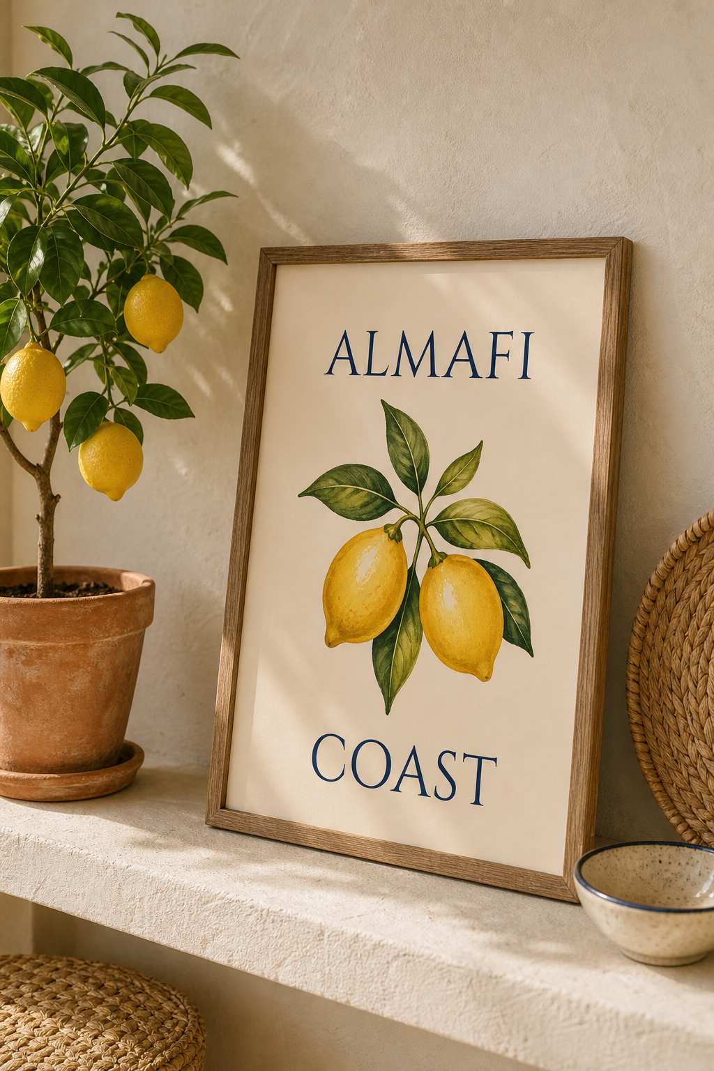 Amalfi Coast Wall Print