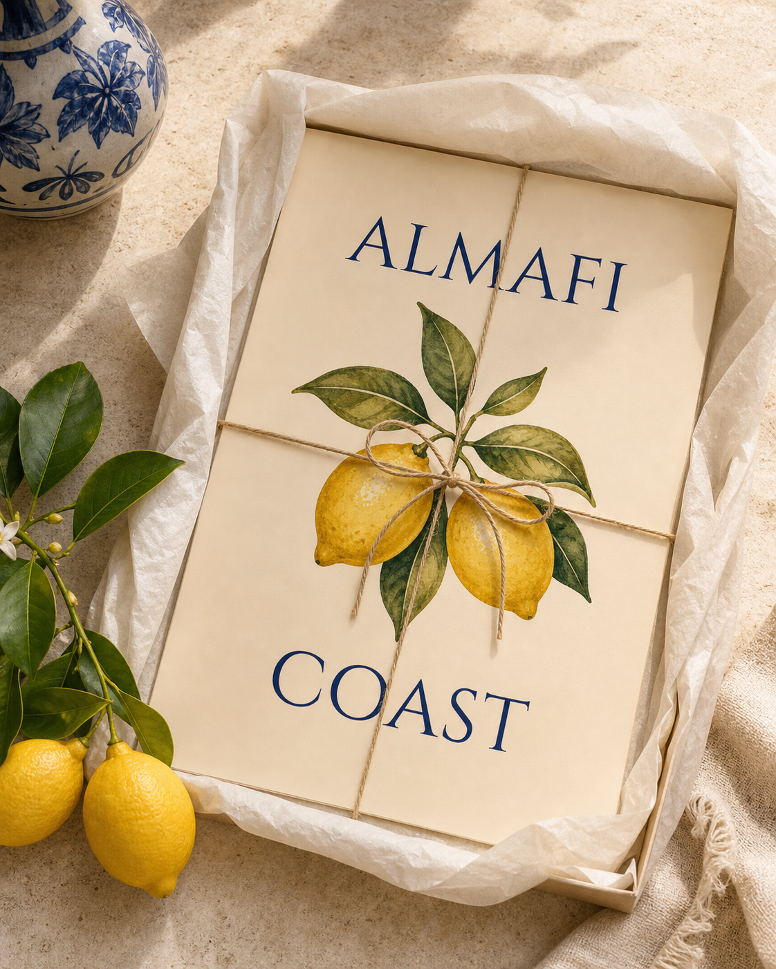 Amalfi Coast Wall Print