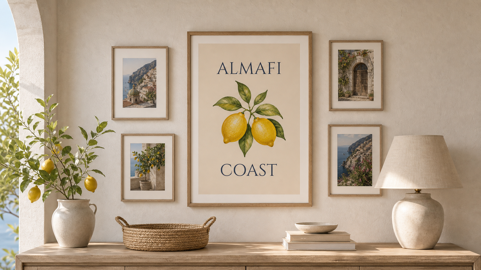 Amalfi Coast Wall Print