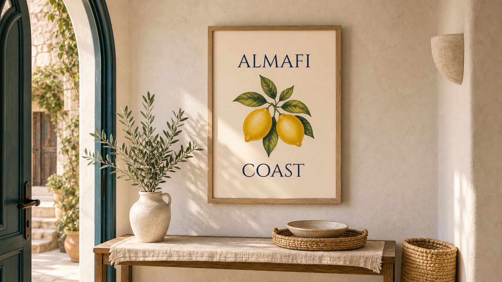 Amalfi Coast Wall Print