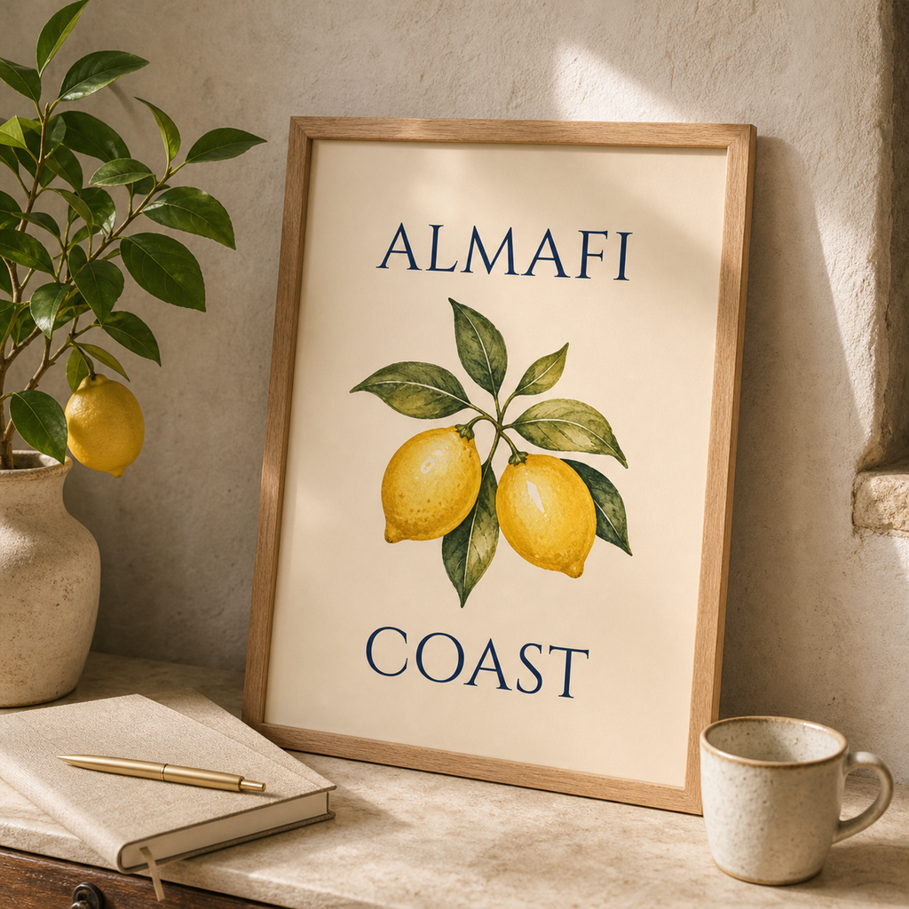 Amalfi Coast Wall Print