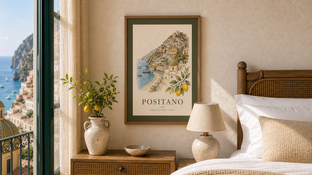Positano Vintage Wall Art