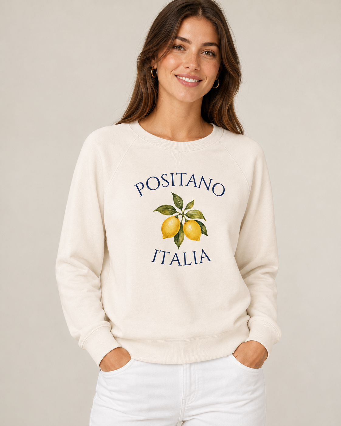Positano Featherweight French Terry Sweatshirt