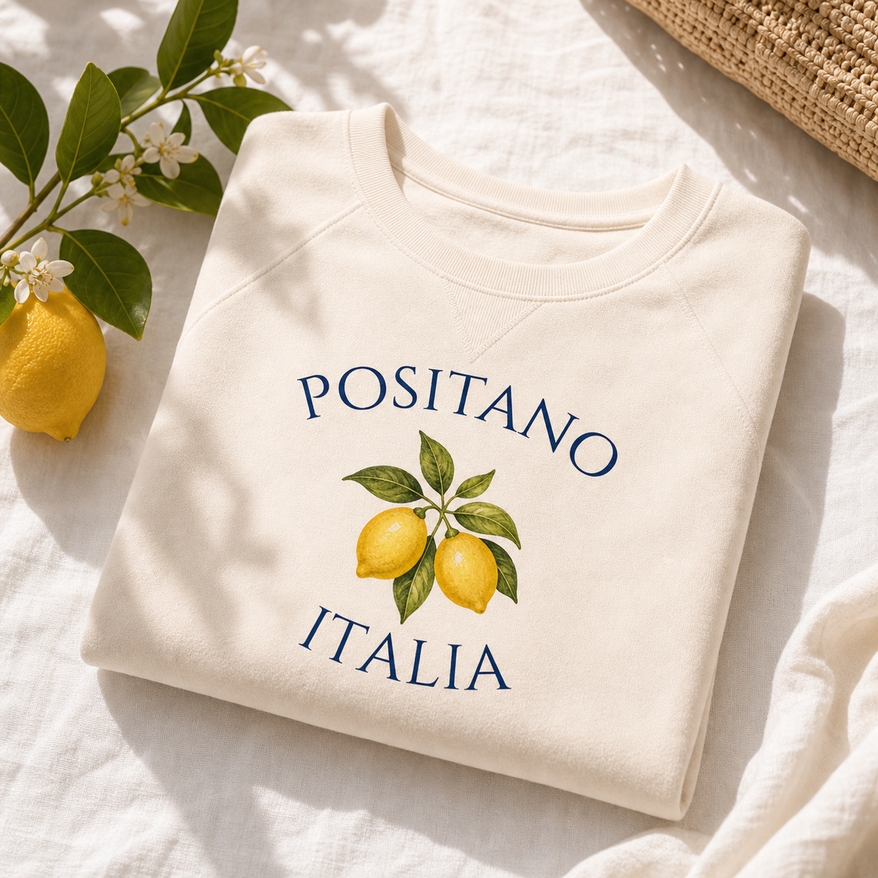Positano Featherweight French Terry Sweatshirt