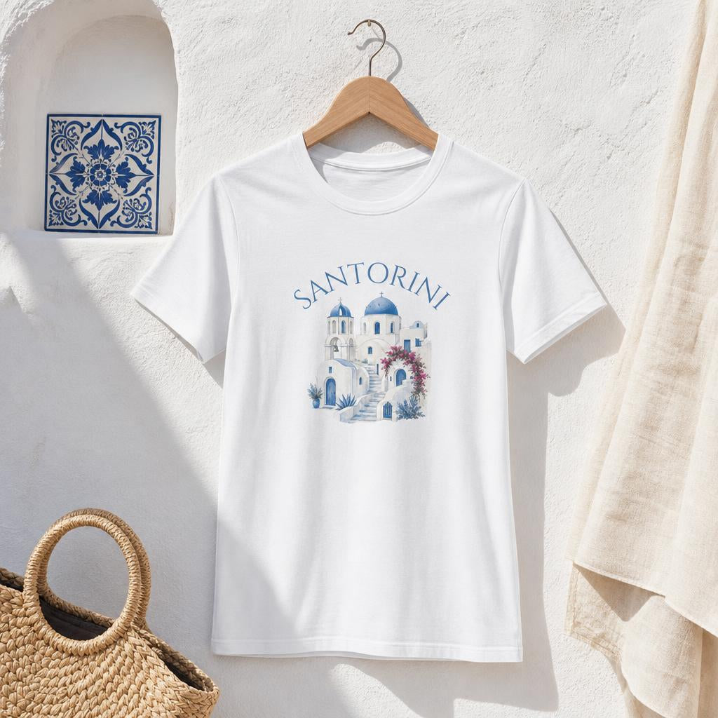 Santorini Vacation Tee
