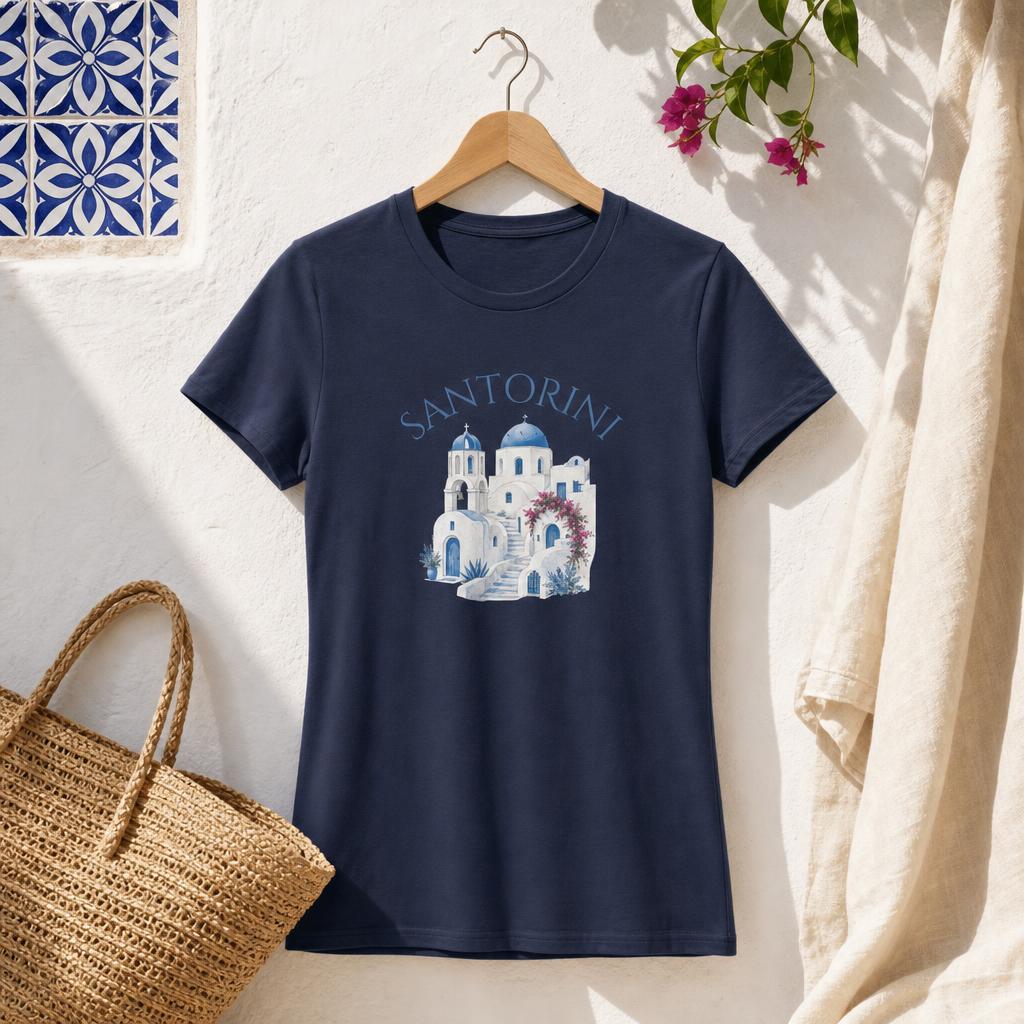 Santorini Vacation Tee