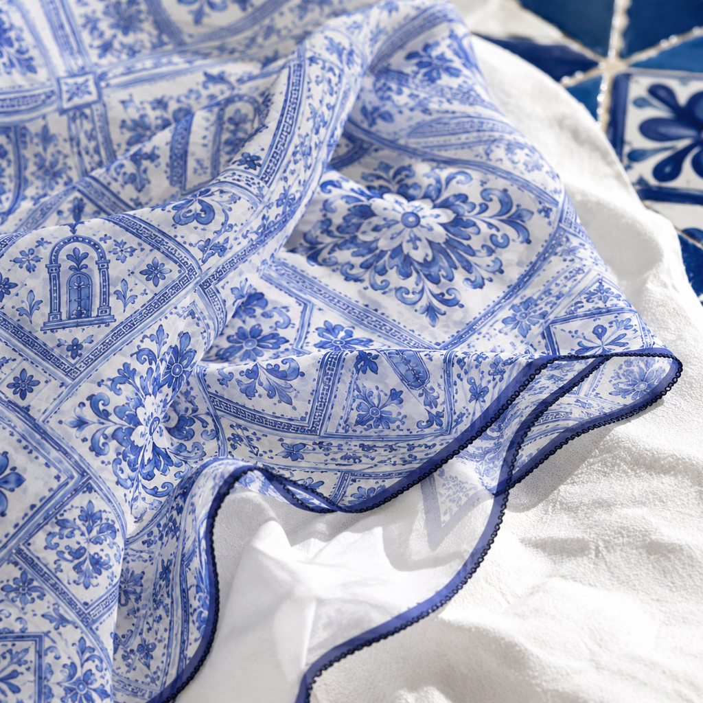 Santorini Featherweight Washable Scarf