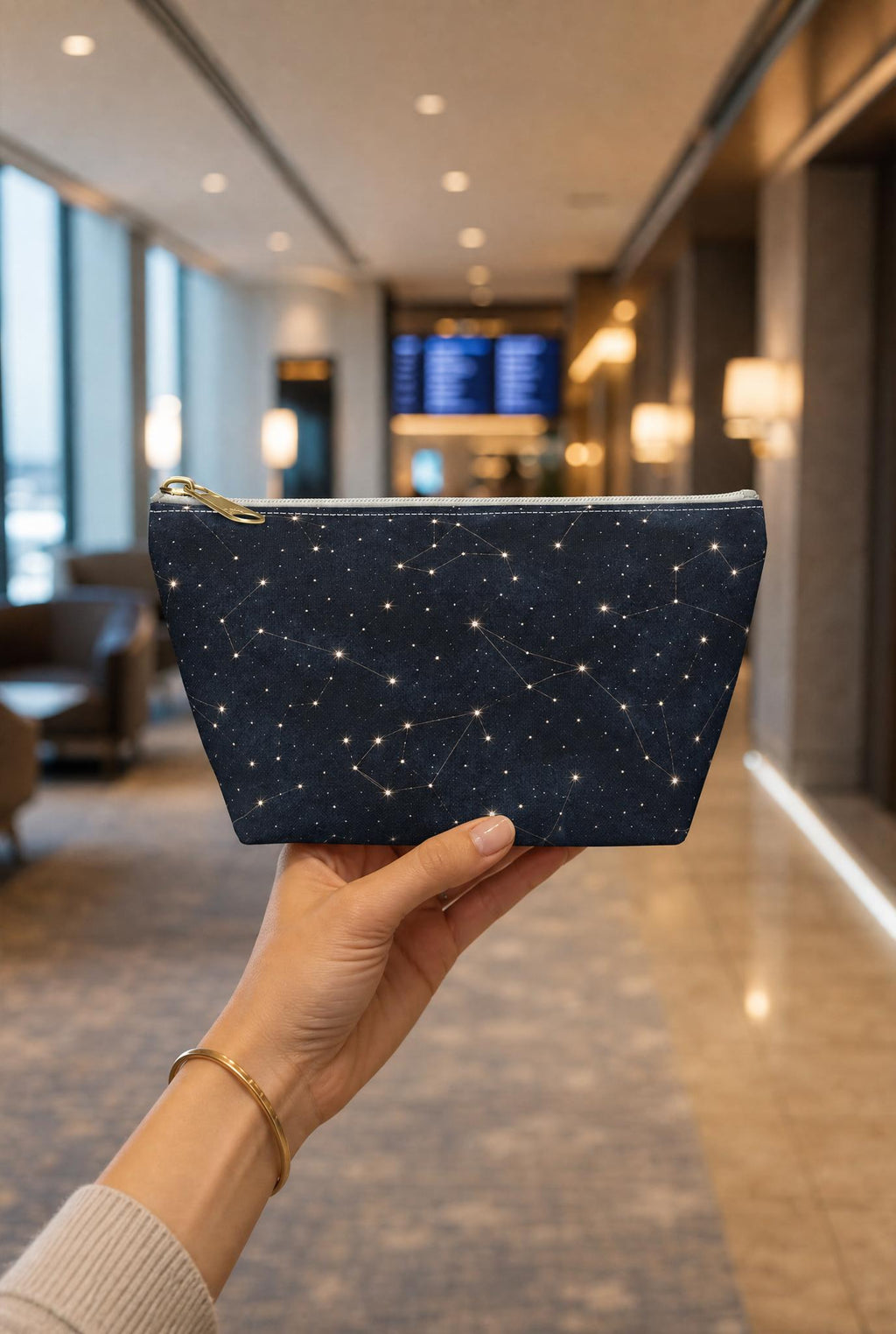 Celestial Stargazer Travel Pouch