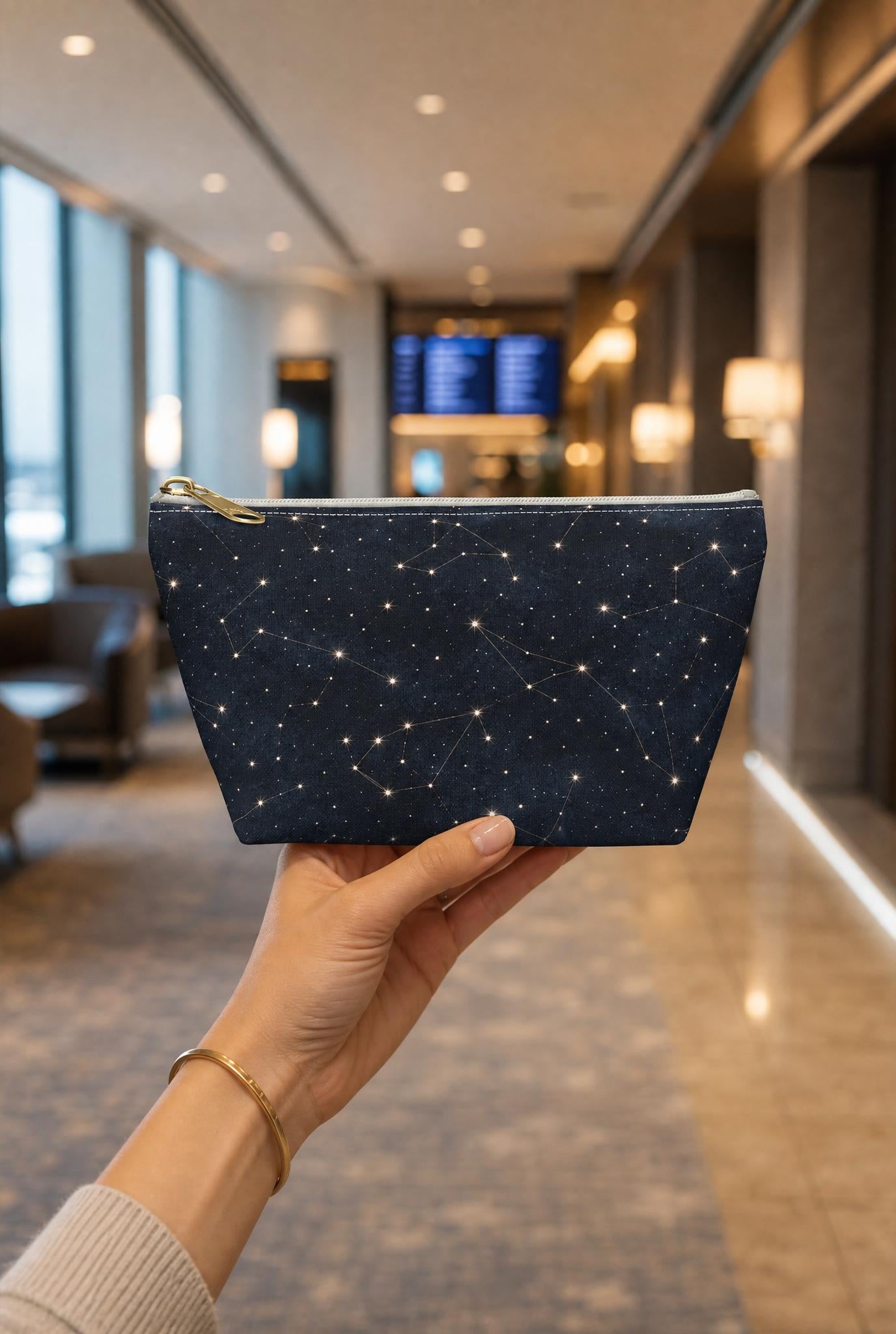 Celestial Stargazer Travel Pouch