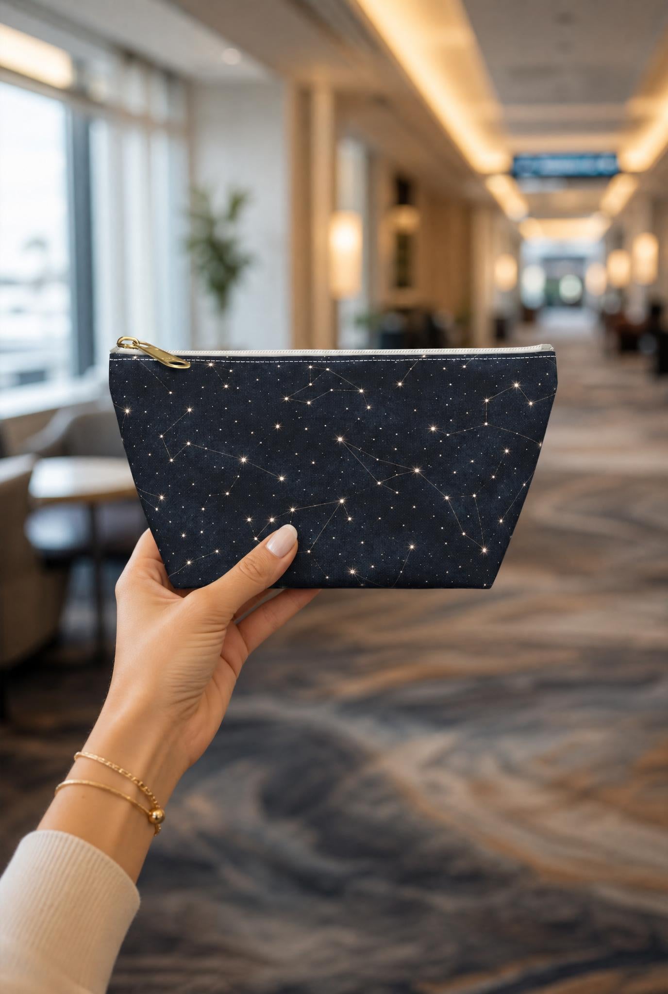 Celestial Stargazer Travel Pouch