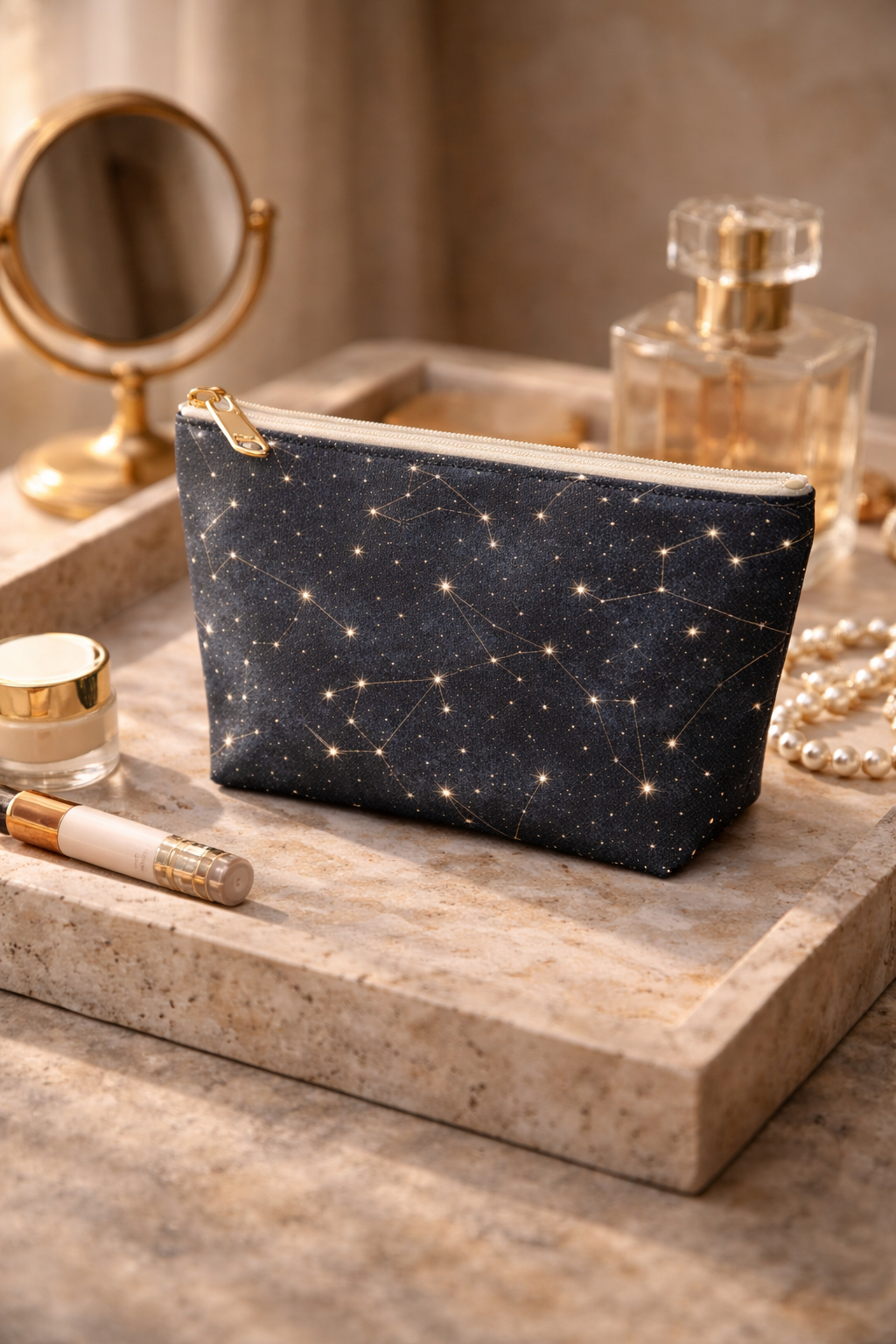 Celestial Stargazer Travel Pouch