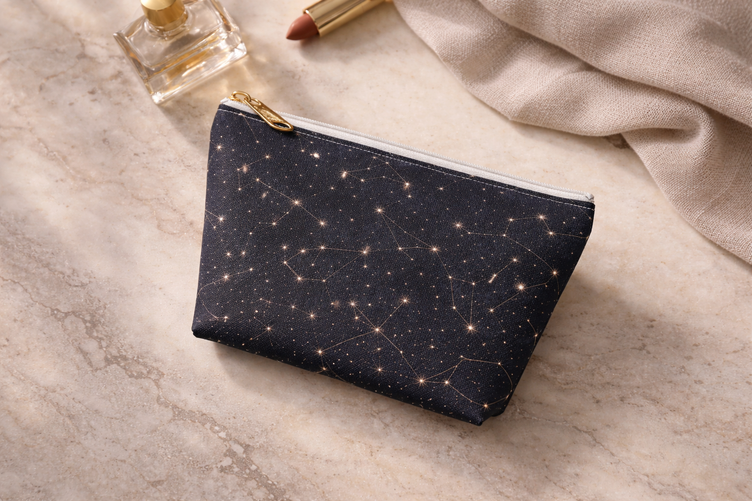 Celestial Stargazer Travel Pouch