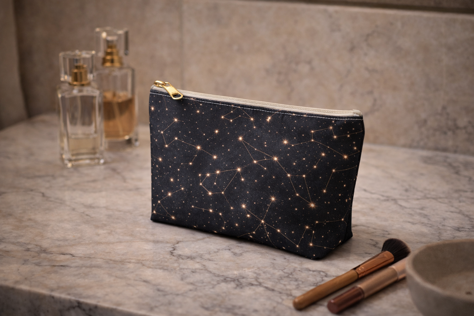 Celestial Stargazer Travel Pouch