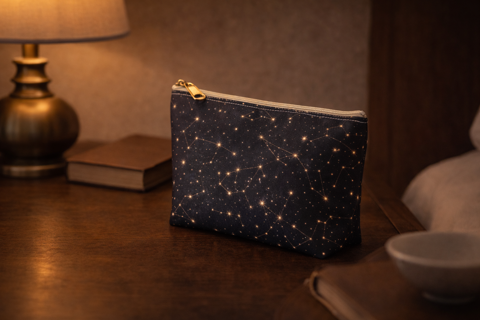 Celestial Stargazer Travel Pouch