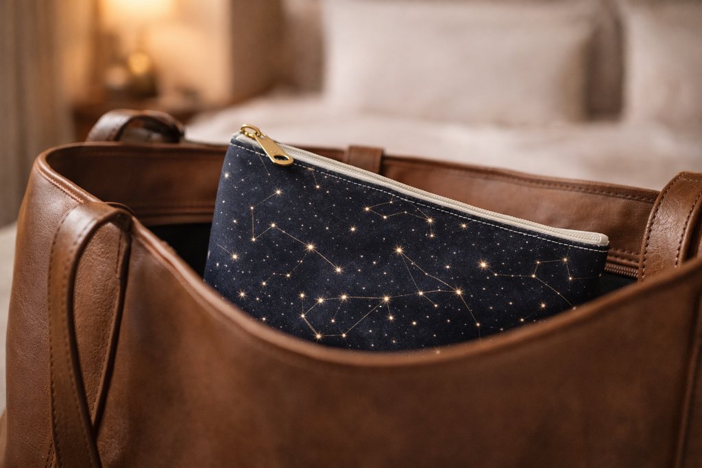 Celestial Stargazer Travel Pouch