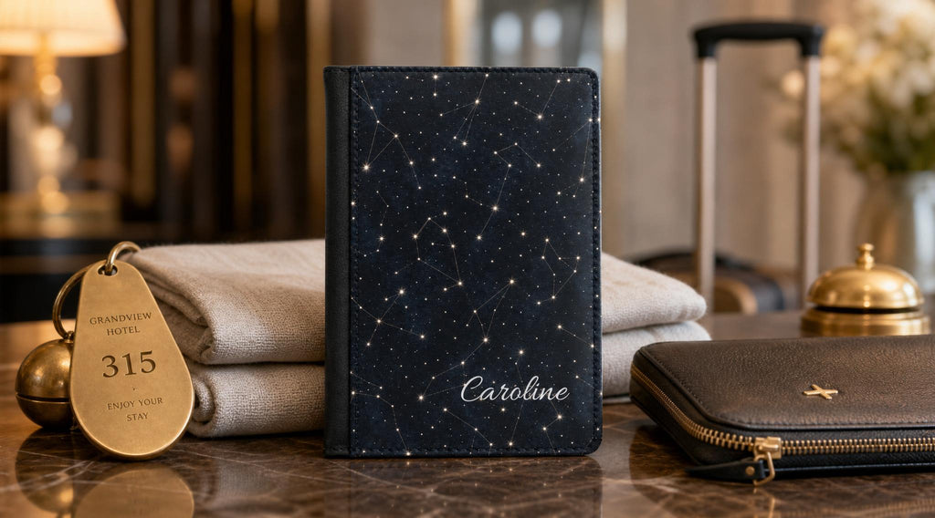 Stargazer Personalized Passport Cover