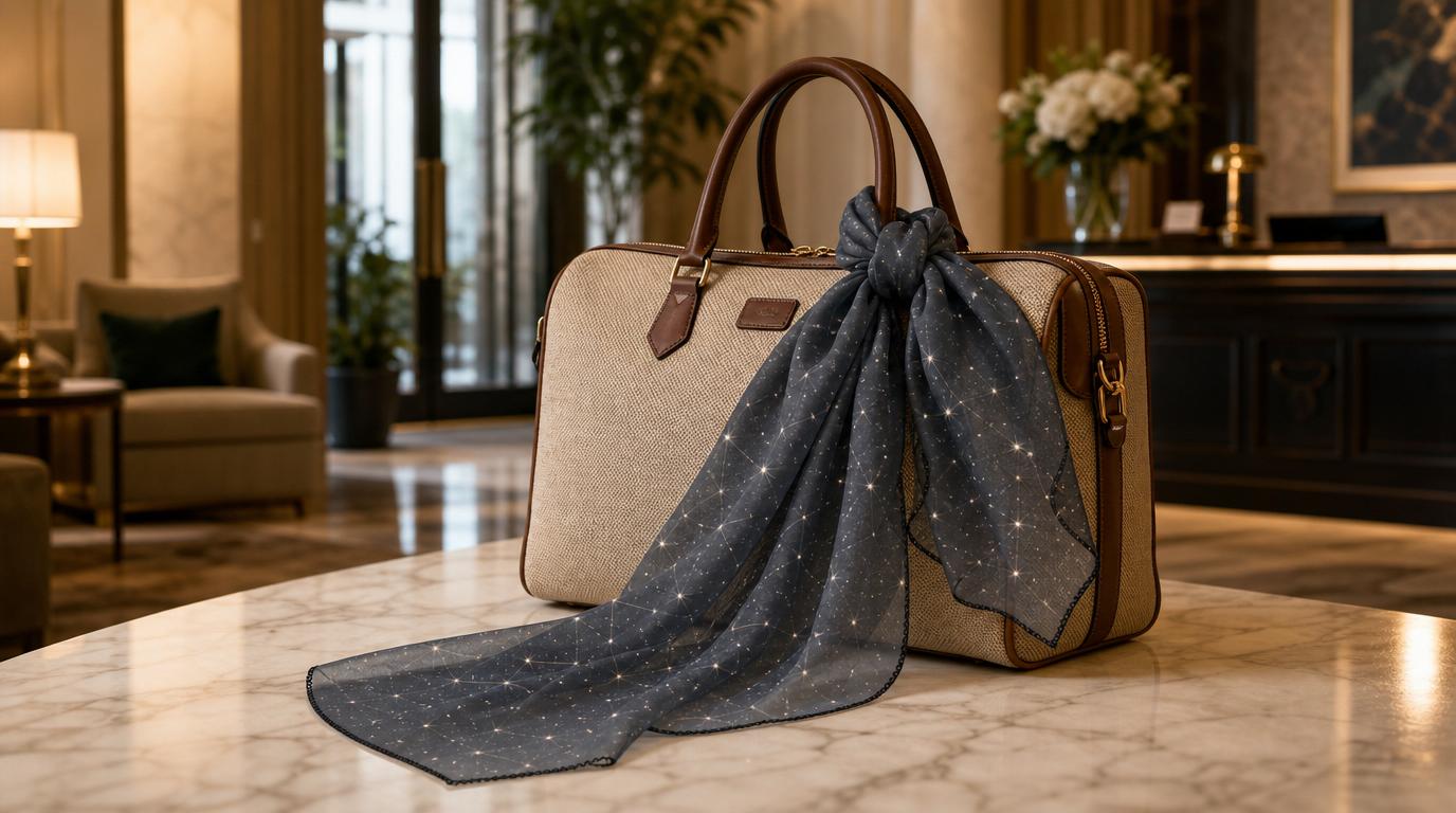 Celestial Featherweight Washable Scarf