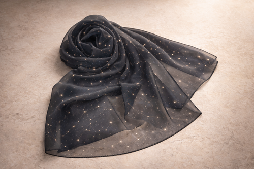 Celestial Featherweight Washable Scarf