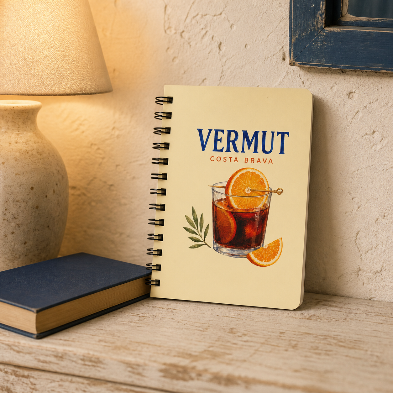 Cocktail Costa Brava Spain Notebook