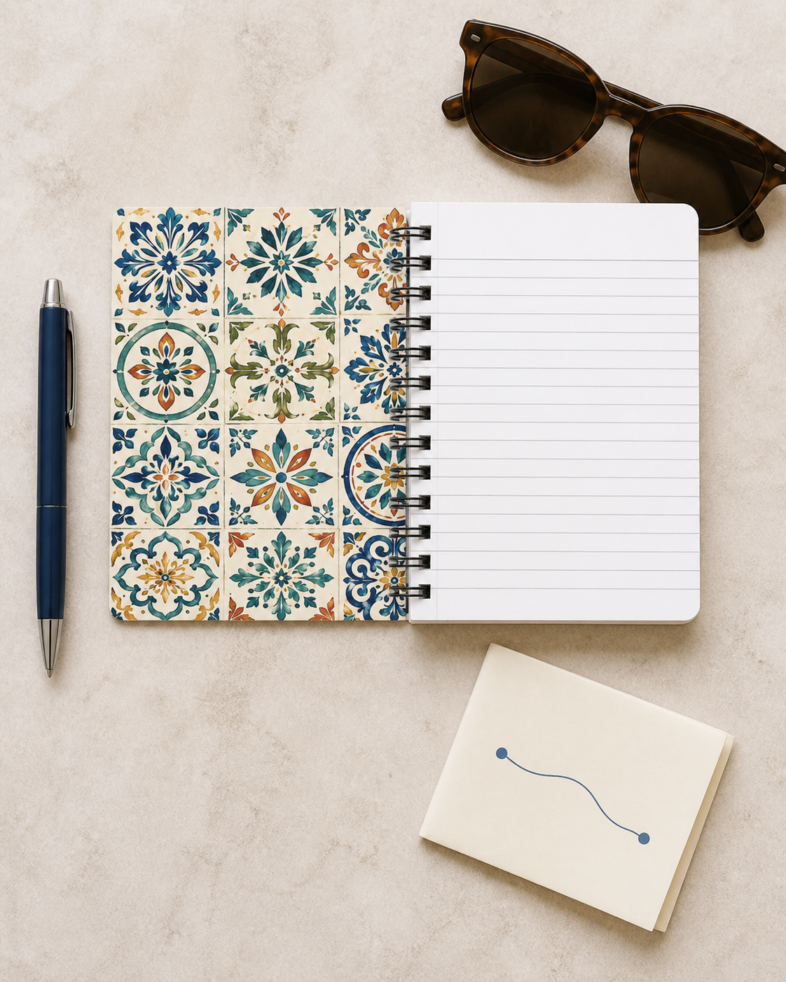 Cocktail Costa Brava Spain Notebook