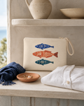 Painted Fish Costa Brava Travel Pouch